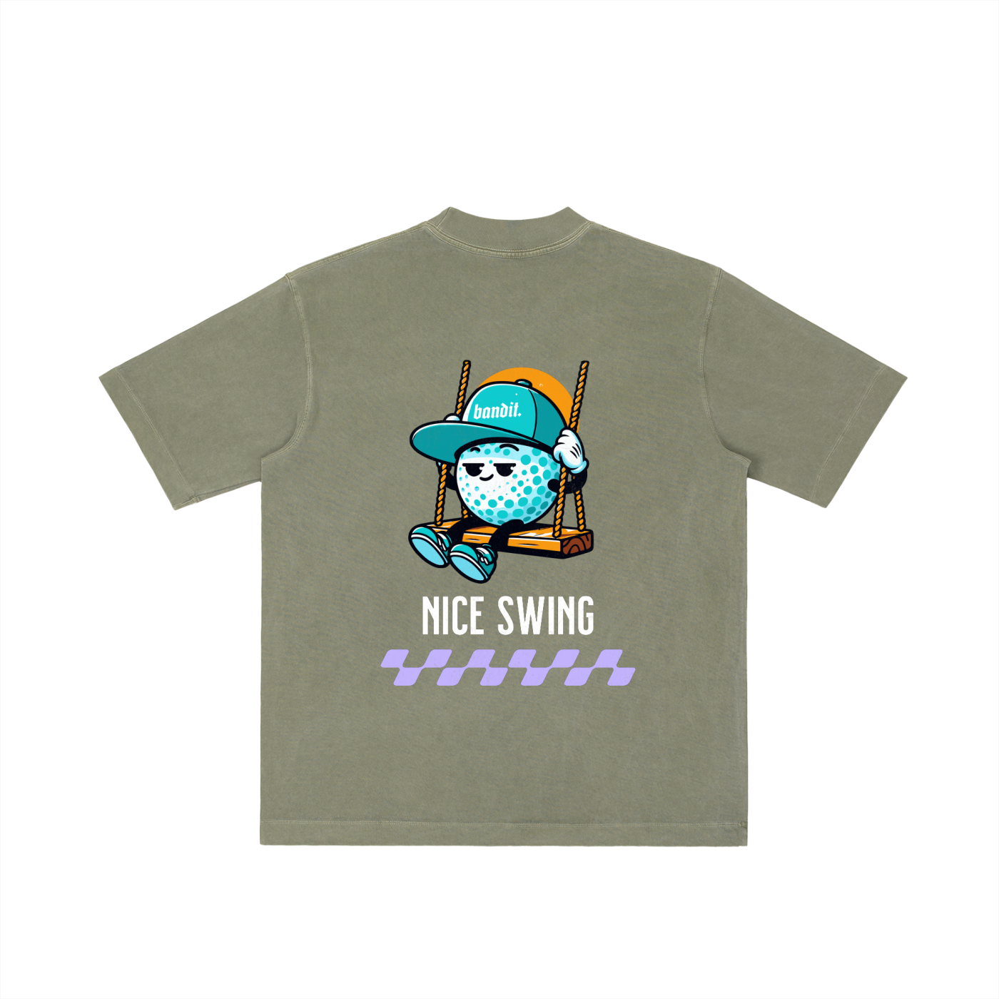 Nice Swing Heavyweight Drop Shoulder Tee - T-Shirt -