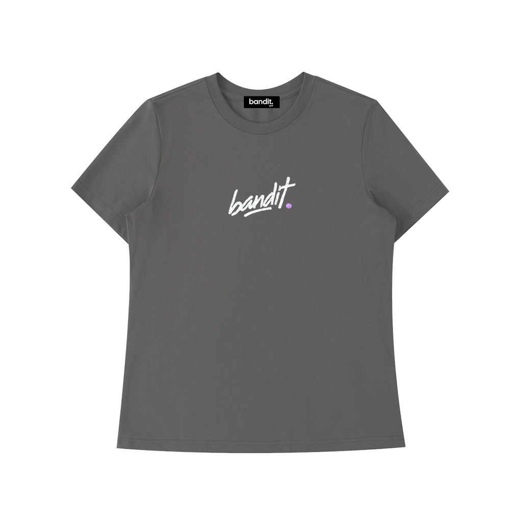 Women's Bandit Standard Shoulder Tee - T-Shirt - Dark Gray