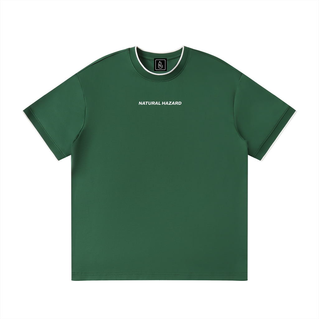 Natural Hazard Golf T-Shirt - T-Shirt - Dark Green