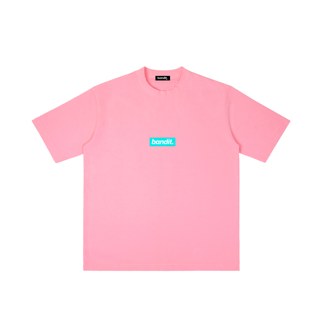 Nice Swing Heavyweight Drop Shoulder Tee - T-Shirt - Light Pink