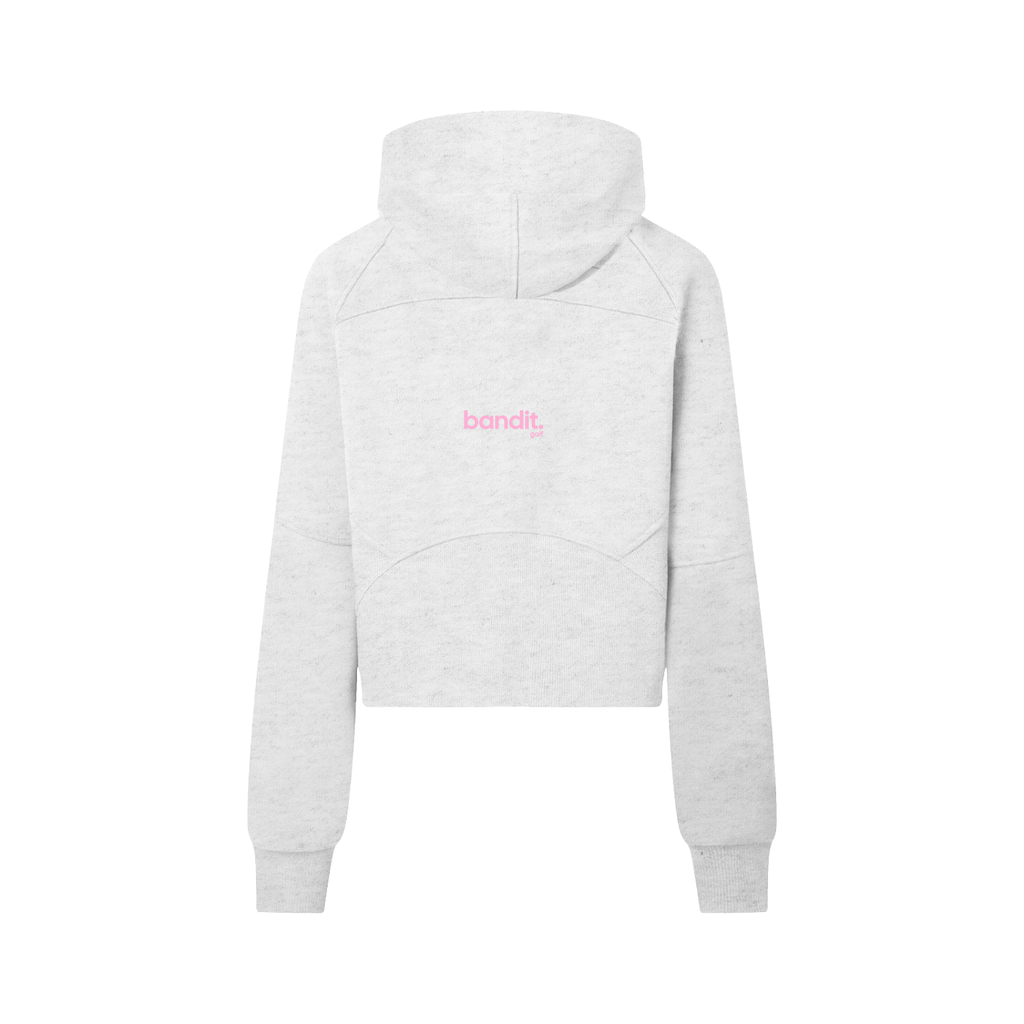 Women's Cropped Half-Zip Bandit Golf Hoodie - Hoodie -