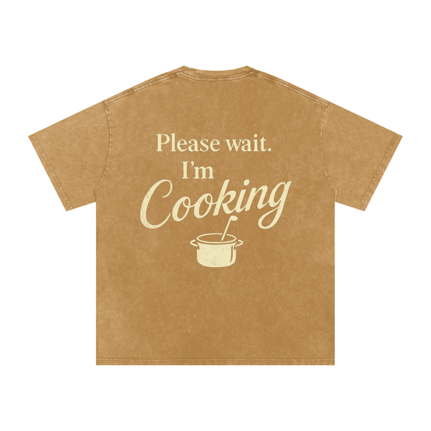 Cooked Acid Washed Relaxed T-Shirt
