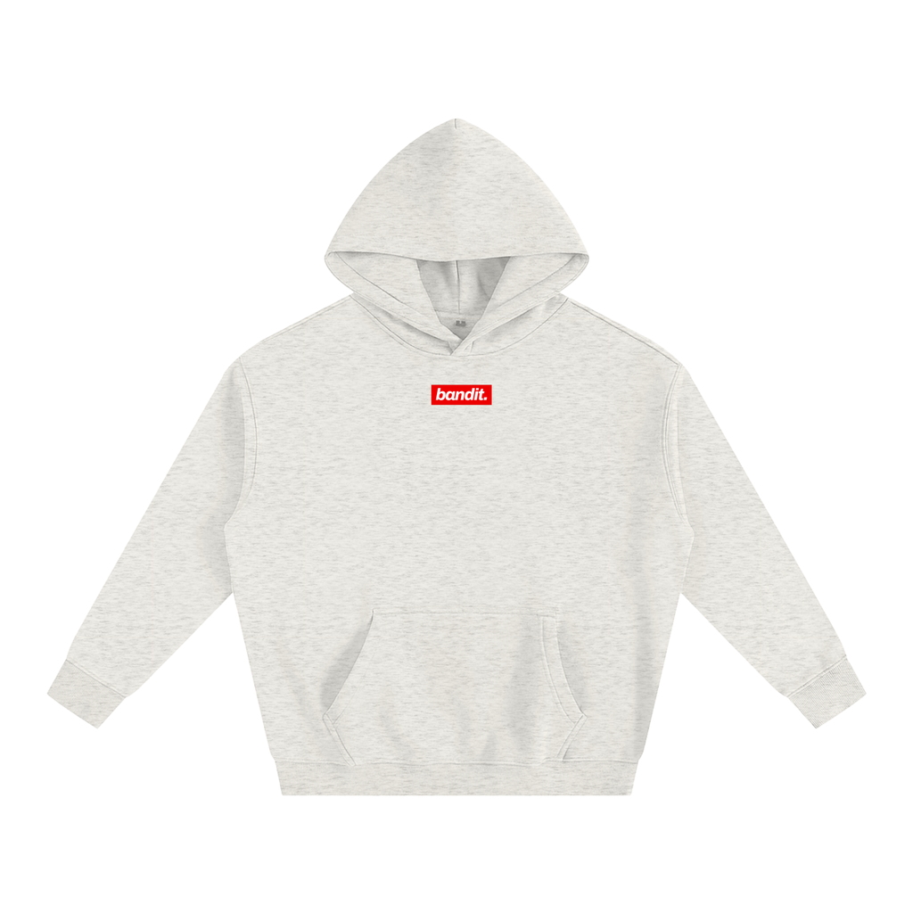 FORE RIGHT Fleeced Hoodie - Hoodie - Oat Gray