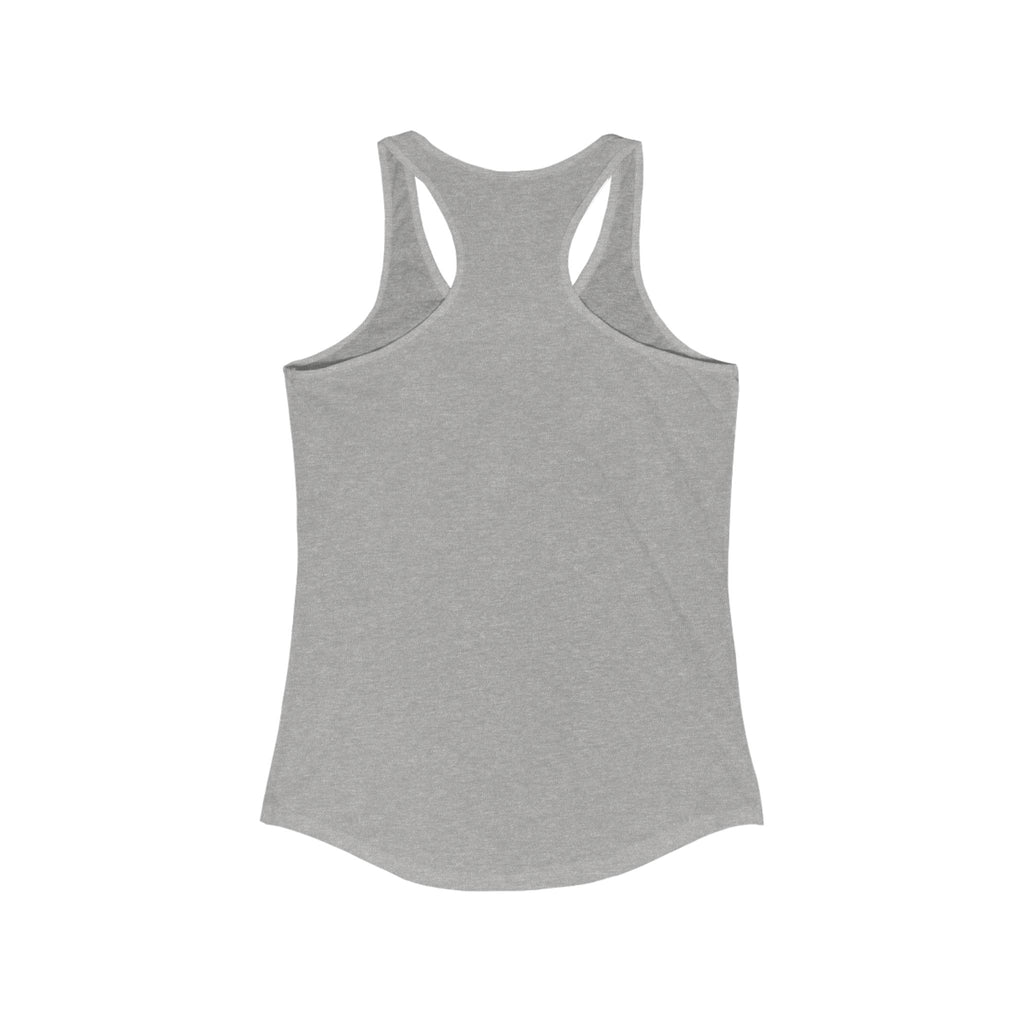 Women's Pink Accent Racerback Tank - Tank Top -