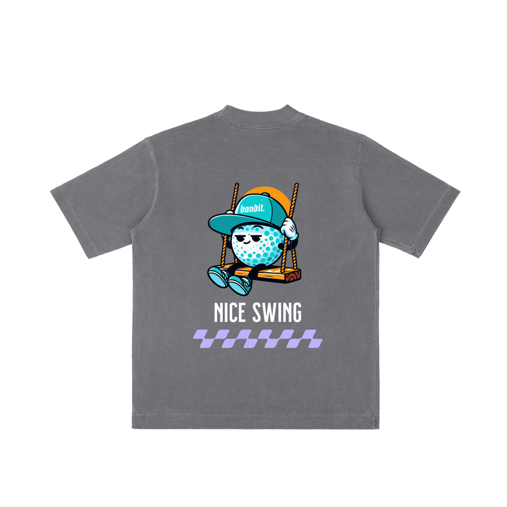 Nice Swing Heavyweight Drop Shoulder Tee - T-Shirt -