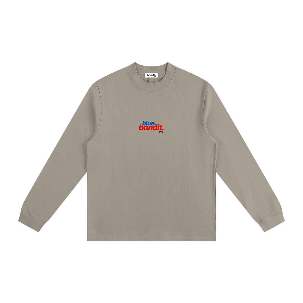 Birdie Magnet Mock Neck Sweatshirt - Sweatshirt - Dark Apricot