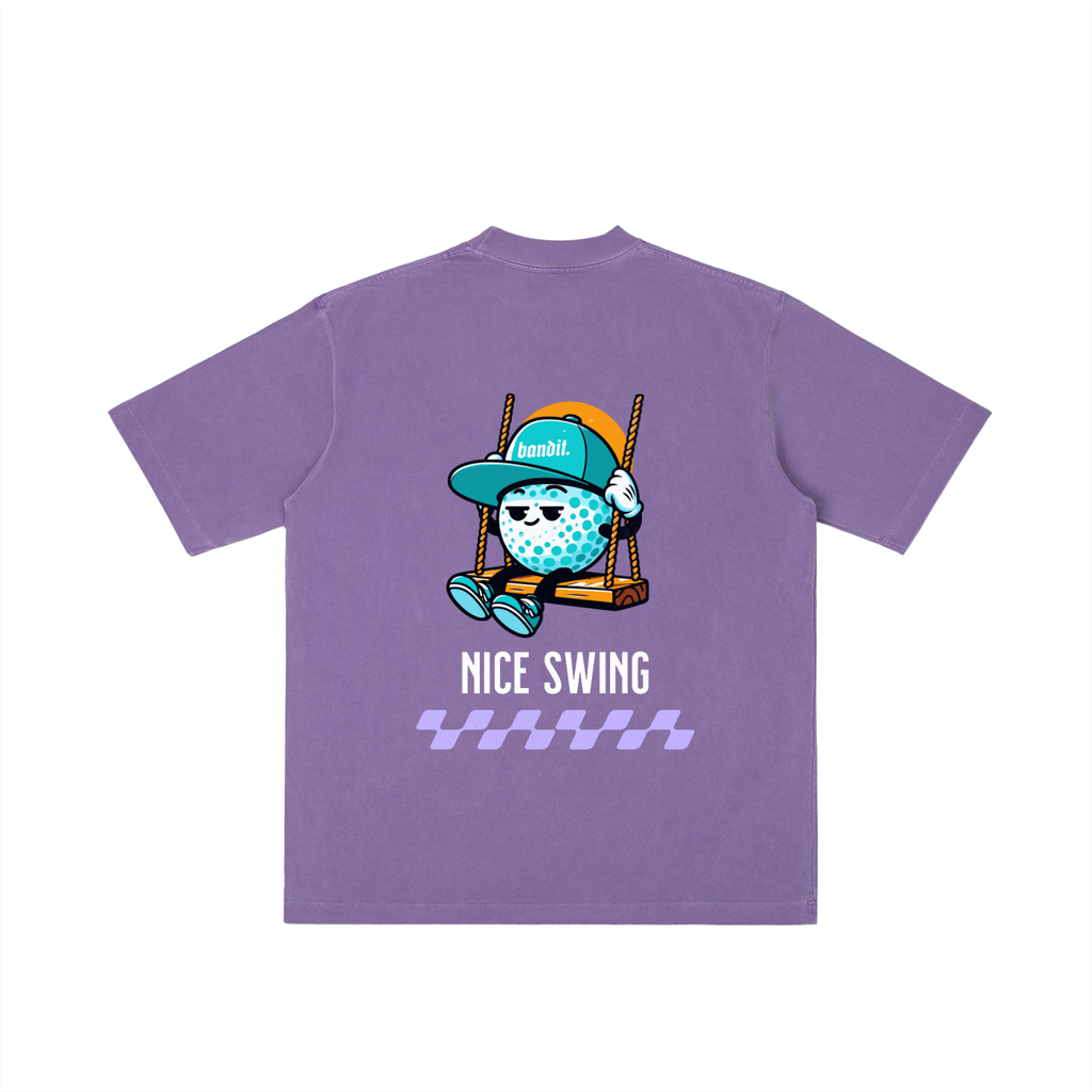Nice Swing Heavyweight Drop Shoulder Tee - T-Shirt -