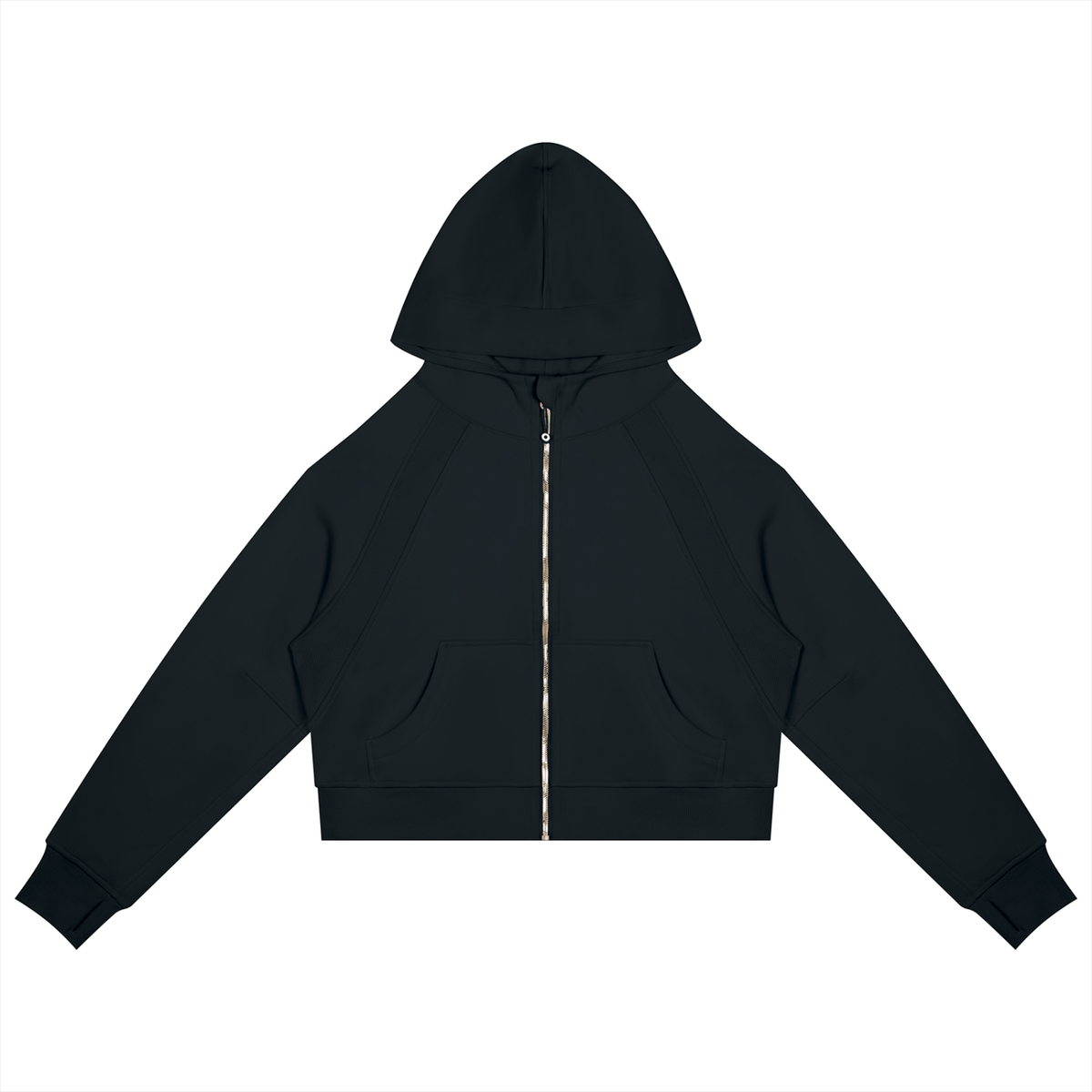 Athletic Cropped bb Hoodie - Hoodie -