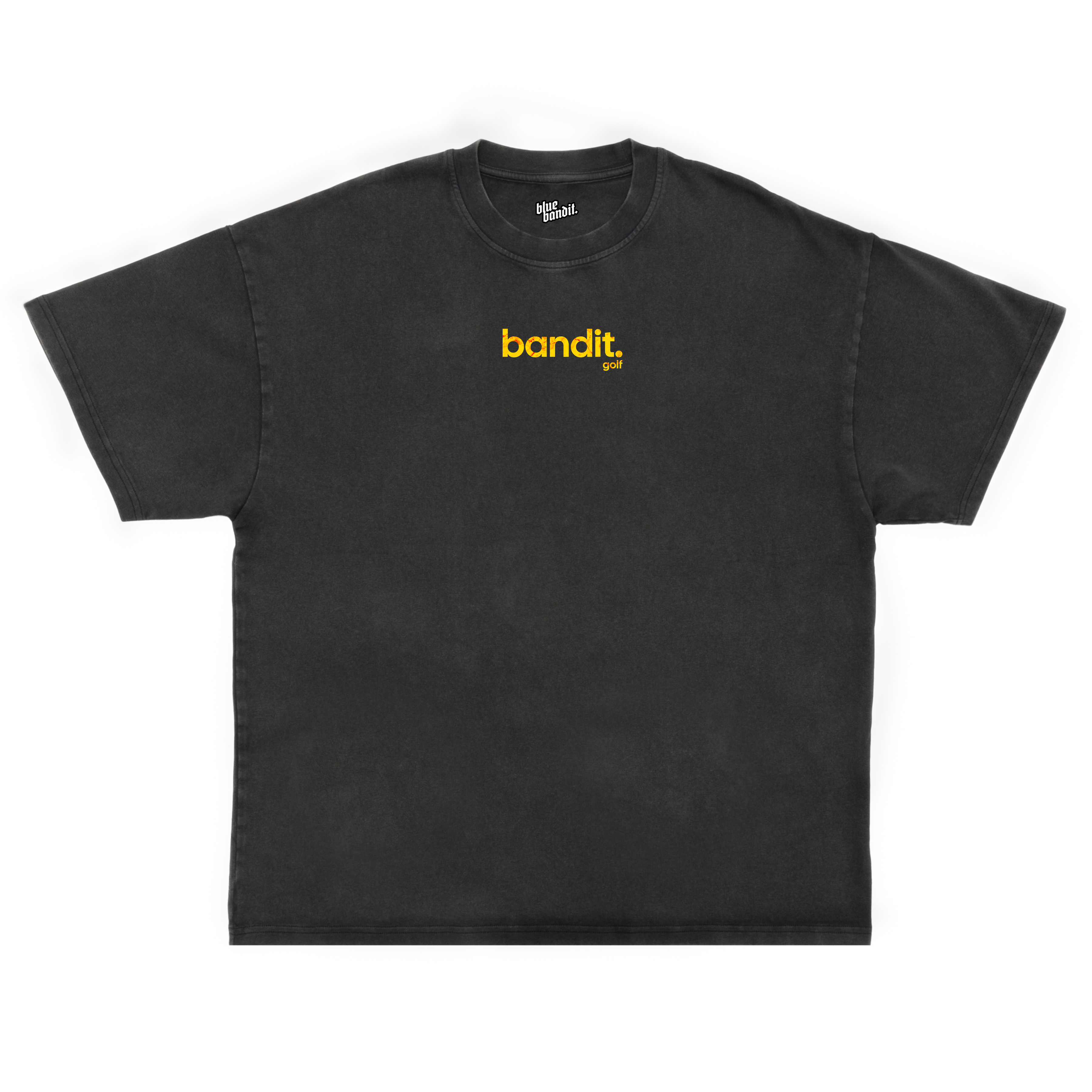 Stroke Limit Acid Black Oversized Tee