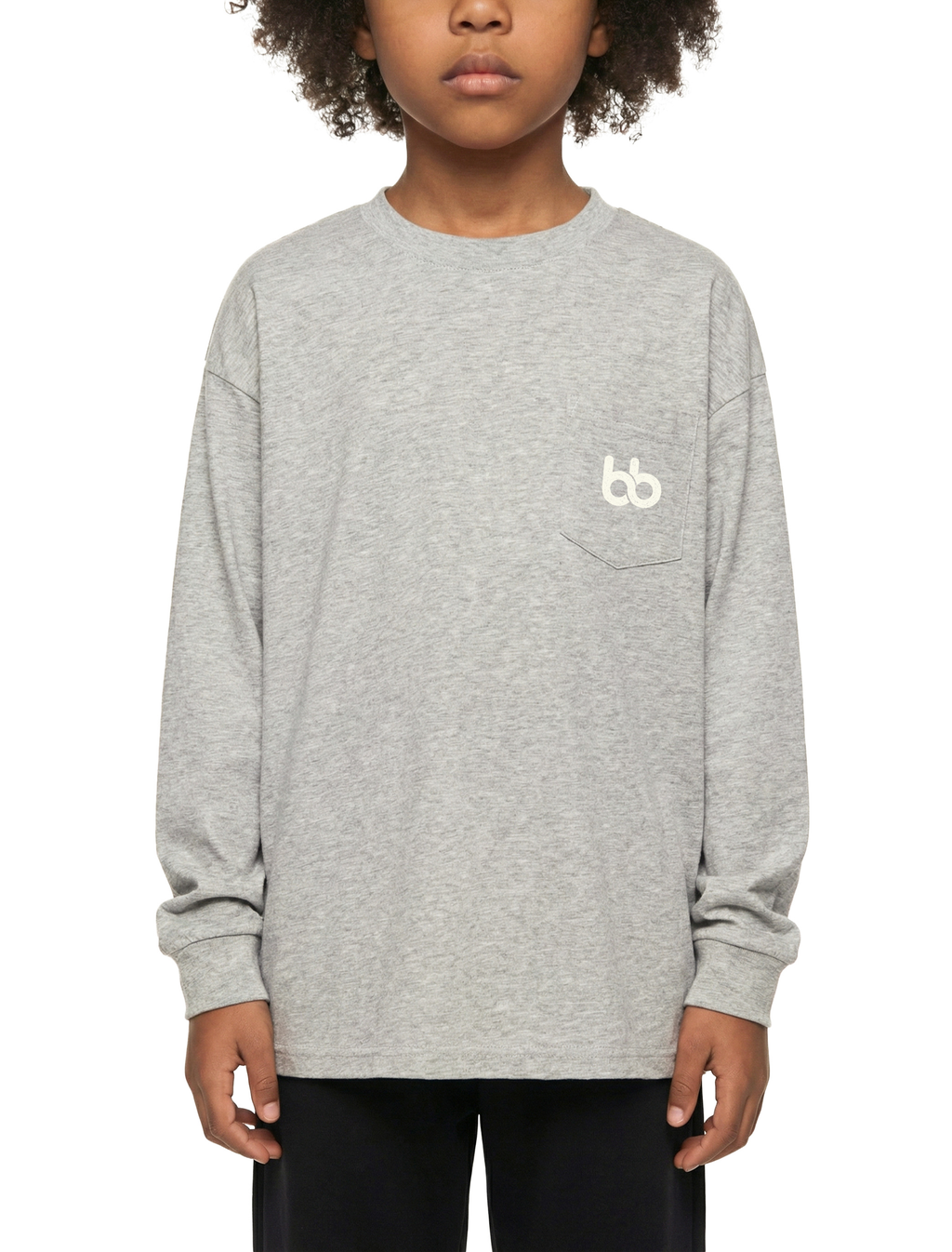 Kid's Caddie Long Sleeve Pocket Tee - Long Sleeve -