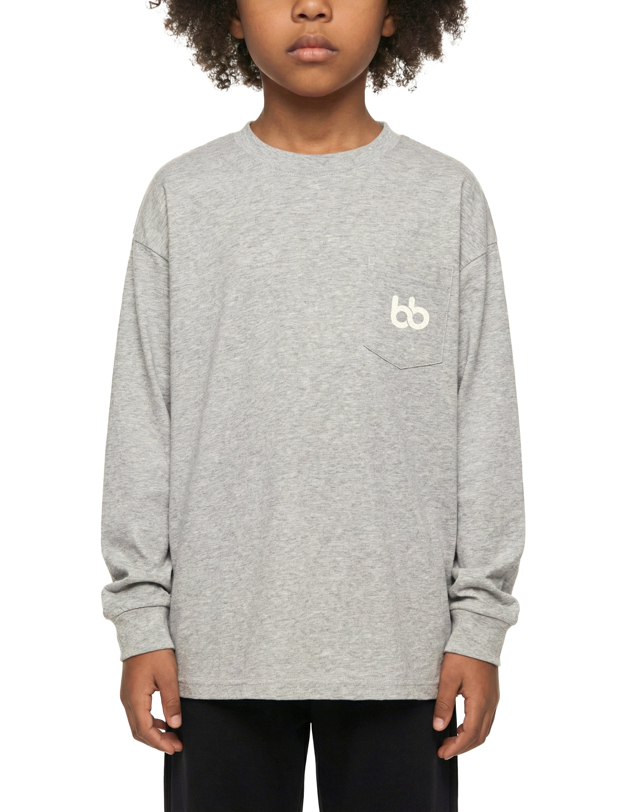 Kid's Caddie Long Sleeve Pocket Tee - Long Sleeve -