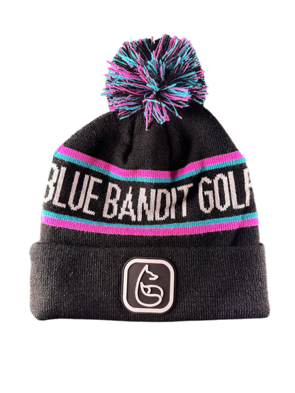 Blue Bandit Premium Pom Beanie