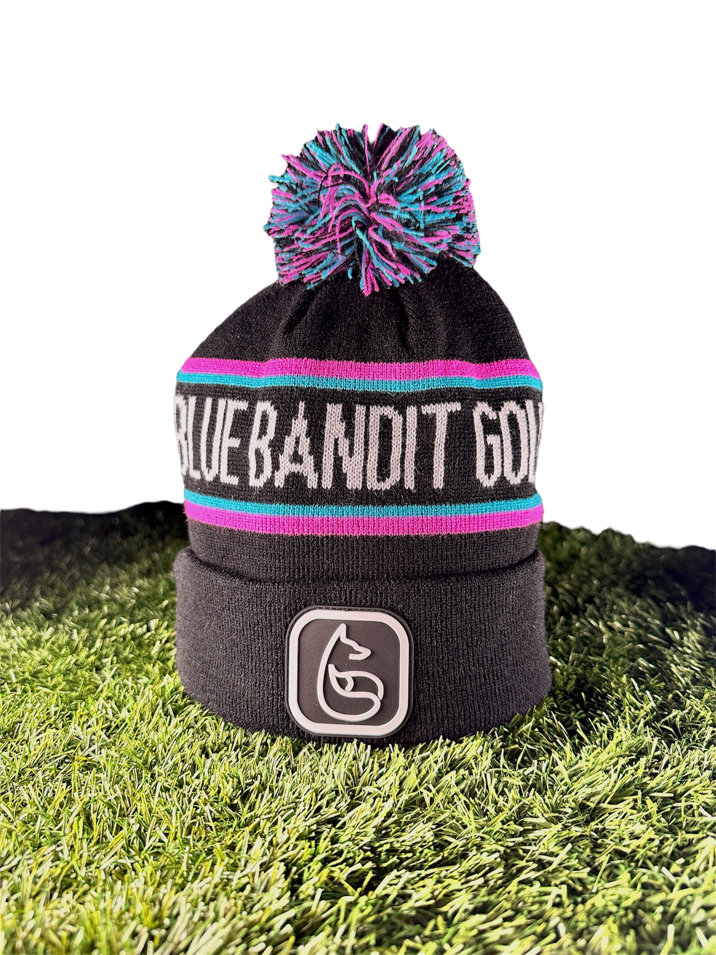 Blue Bandit Premium Pom Beanie