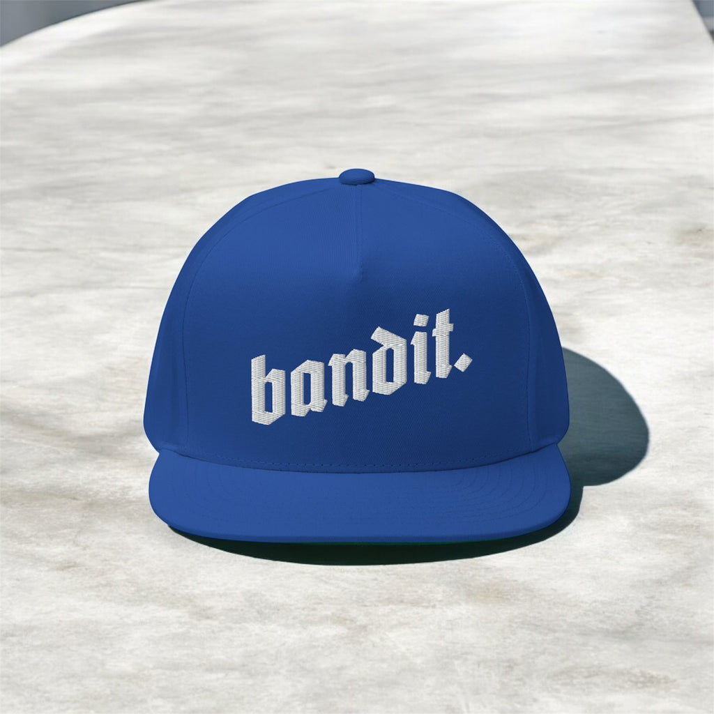 Heritage Flat Bill Snapback - -