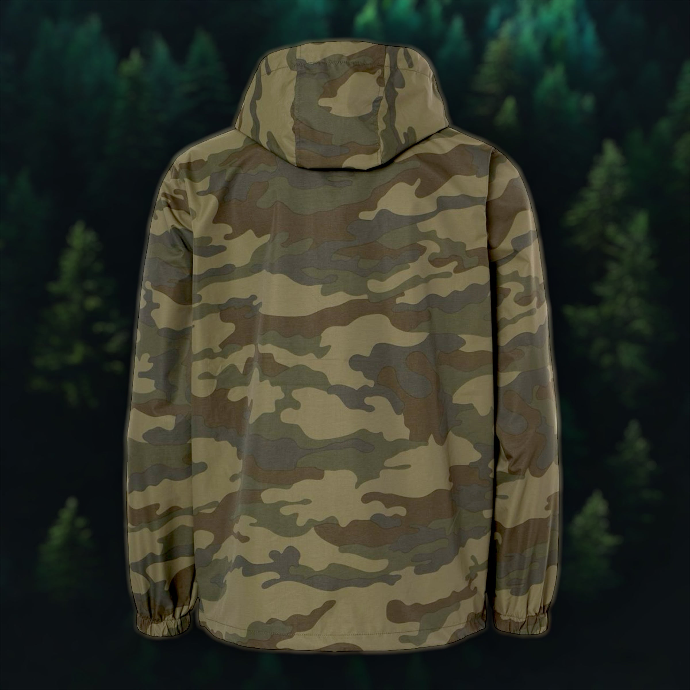 Bandit Golf & Cowboy Club Camo Anorak