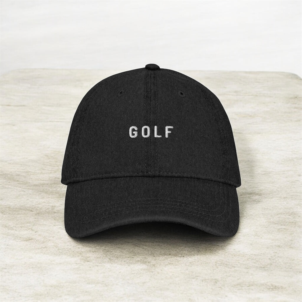 Denim GOLF Hat - Headwear -