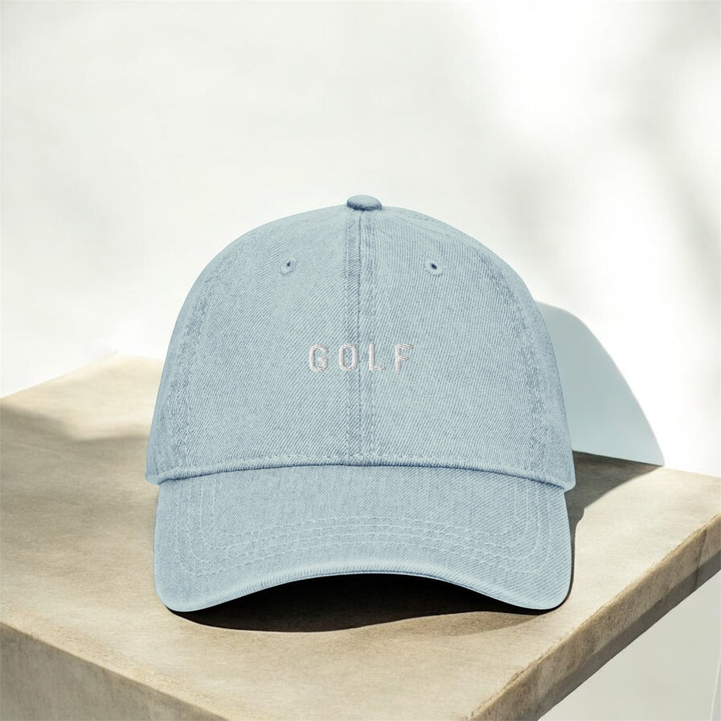 Denim GOLF Hat - Headwear -
