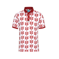 Red Prairie Gold Performance Golf Polo - Polo -