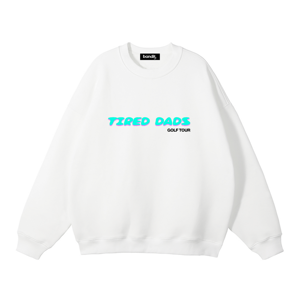 Tired Dads Golf Tour Fleeced Sweatshirt - Sweatshirt -