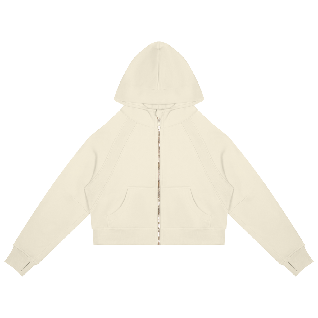 Athletic Cropped bb Hoodie - Hoodie -