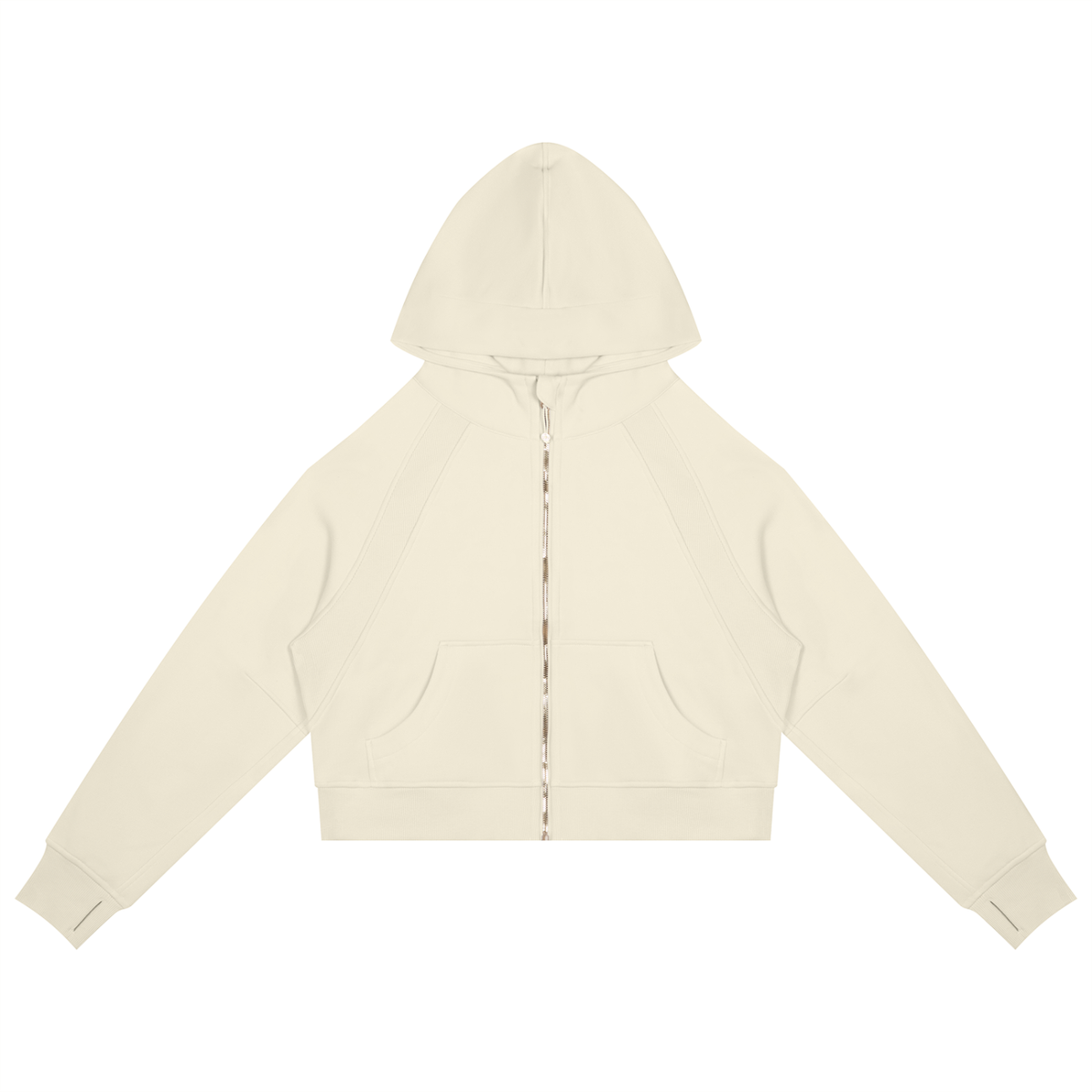 Athletic Cropped bb Hoodie - Hoodie -