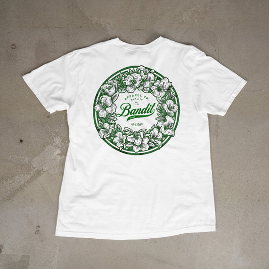 All Gas Floral Tee