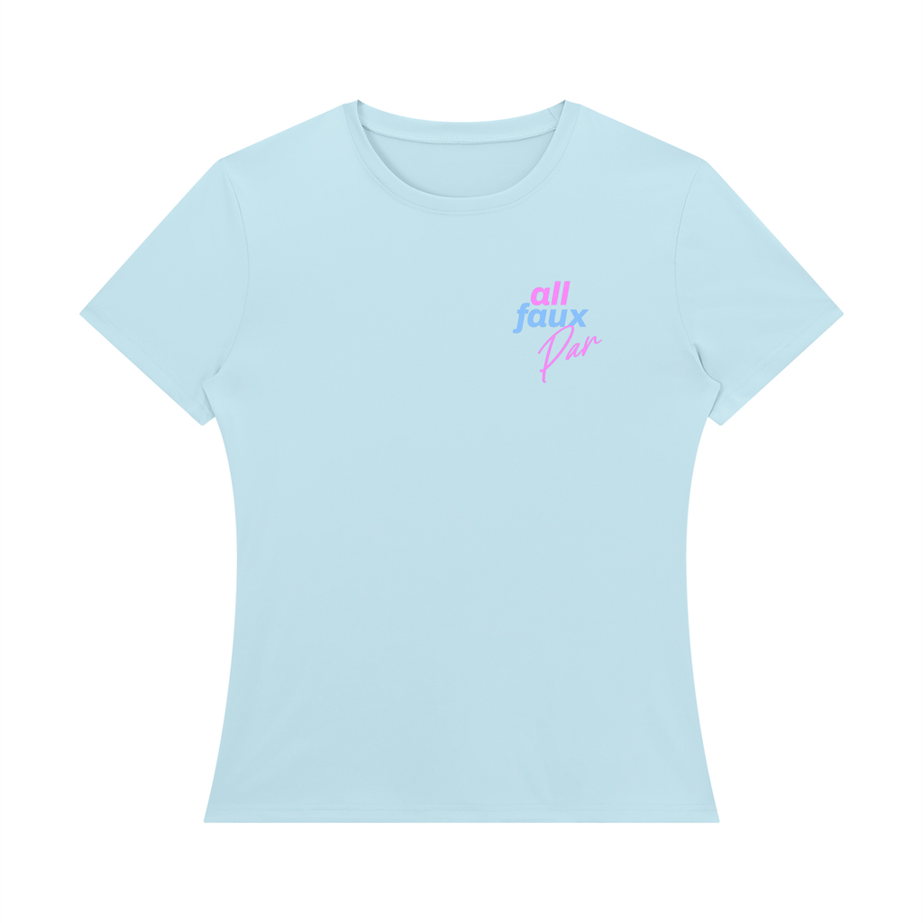 Women's all Faux par BanditFlex™ T-shirt - T-Shirt - Sky Blue