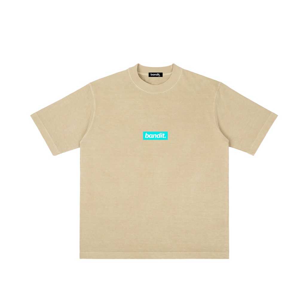 Nice Swing Heavyweight Drop Shoulder Tee - T-Shirt - Khaki