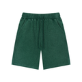 Practice Session Waffle Knit Shorts - Shorts - Blackish Green
