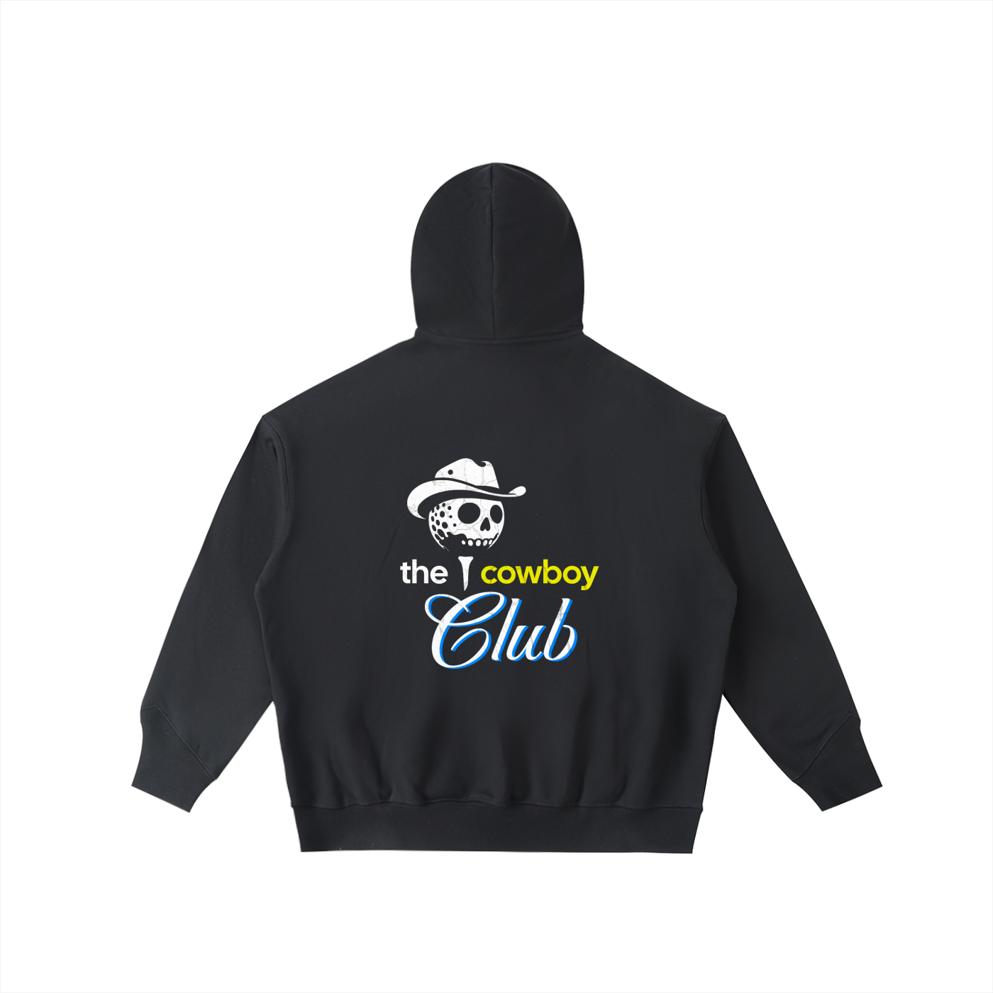 High Hood Cowboy Club Half-Zip Fleece Hoodie