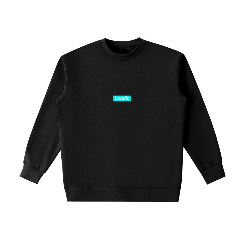 Par | Die Heavyweight Crewneck Golf Sweatshirt - Sweatshirt - Black