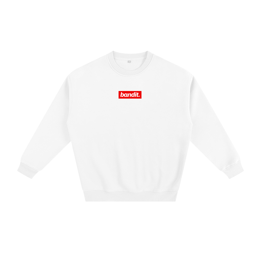 Fore Right Fleeced Sweatshirt - Sweatshirt - White