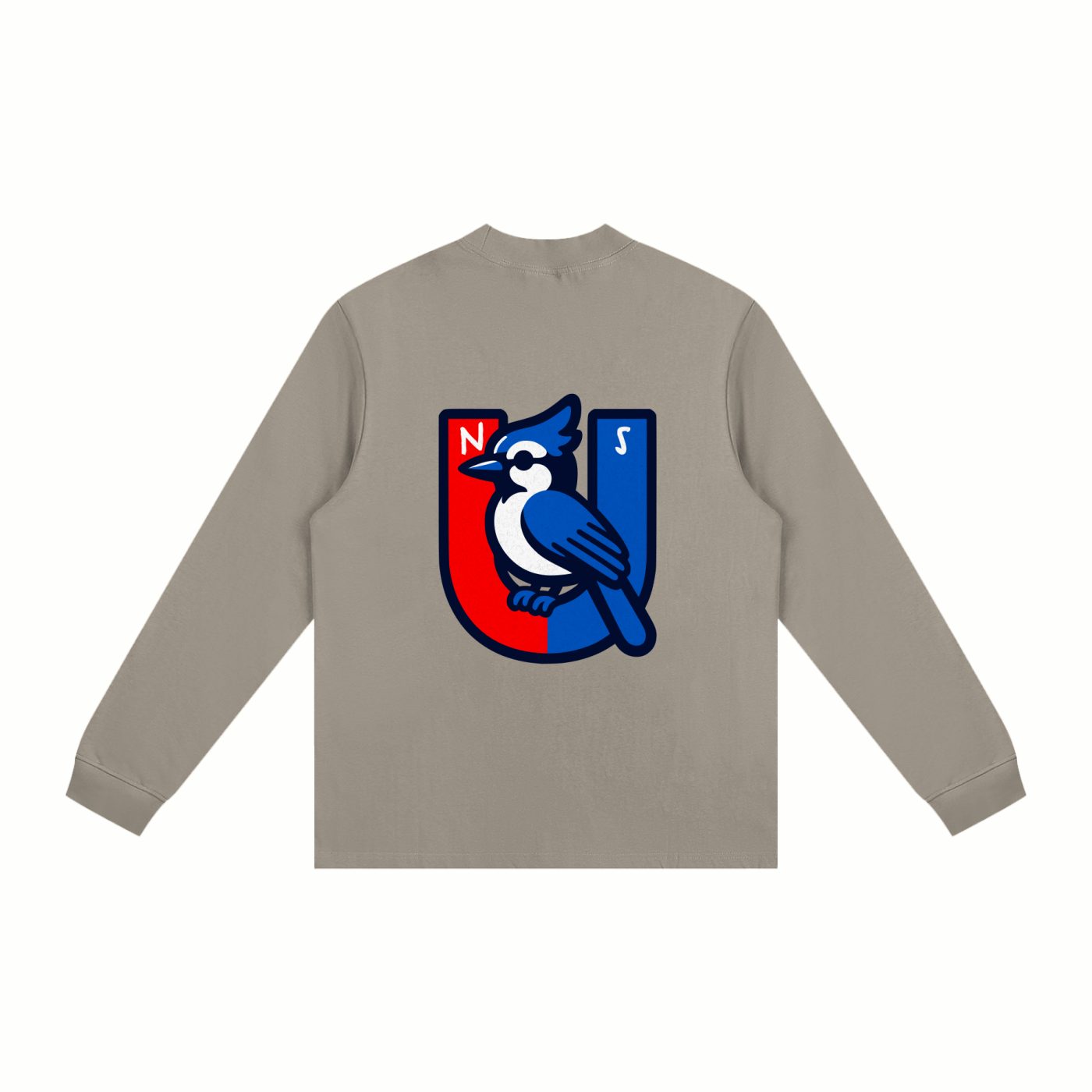 Birdie Magnet Mock Neck Sweatshirt - Sweatshirt -