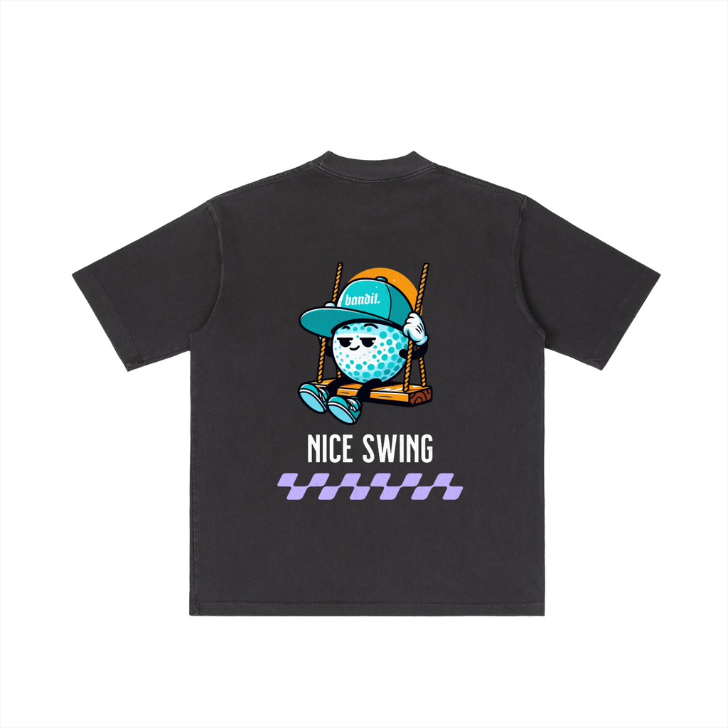 Nice Swing Heavyweight Drop Shoulder Tee - T-Shirt -