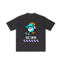 Nice Swing Heavyweight Drop Shoulder Tee - T-Shirt - Black