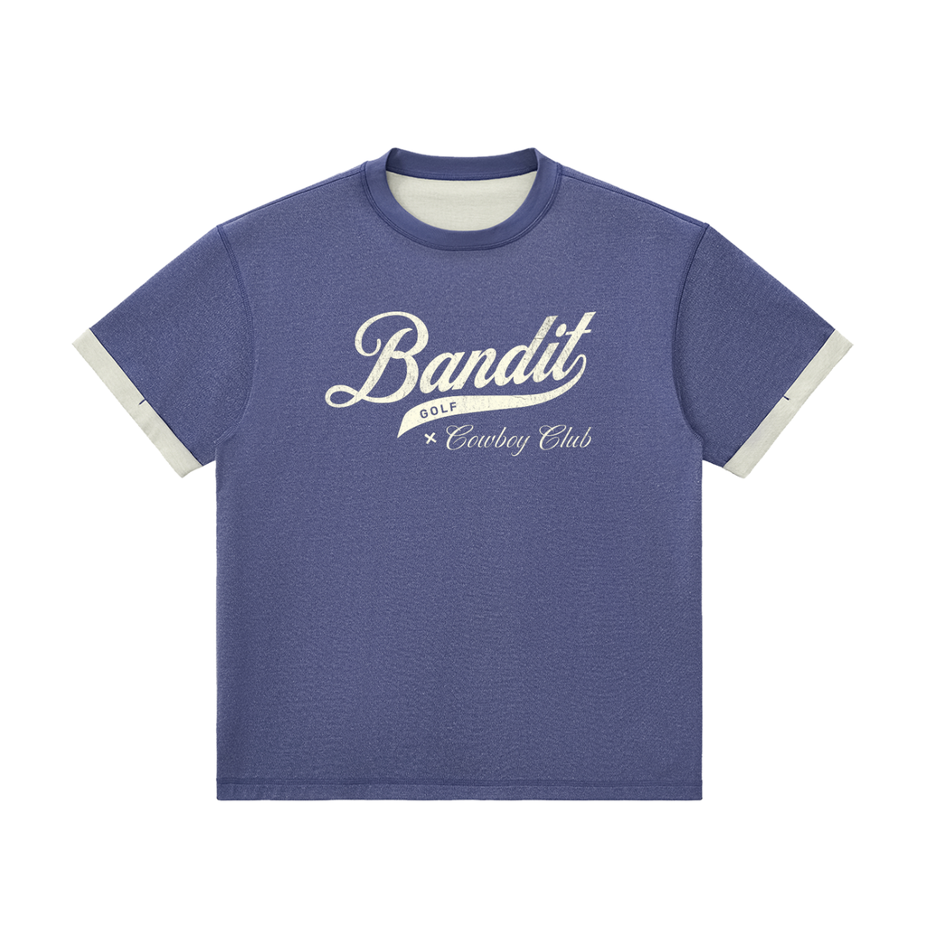 The Fringe Bandit Golf & Cowboy Tee - T-Shirt - Midnight Blue