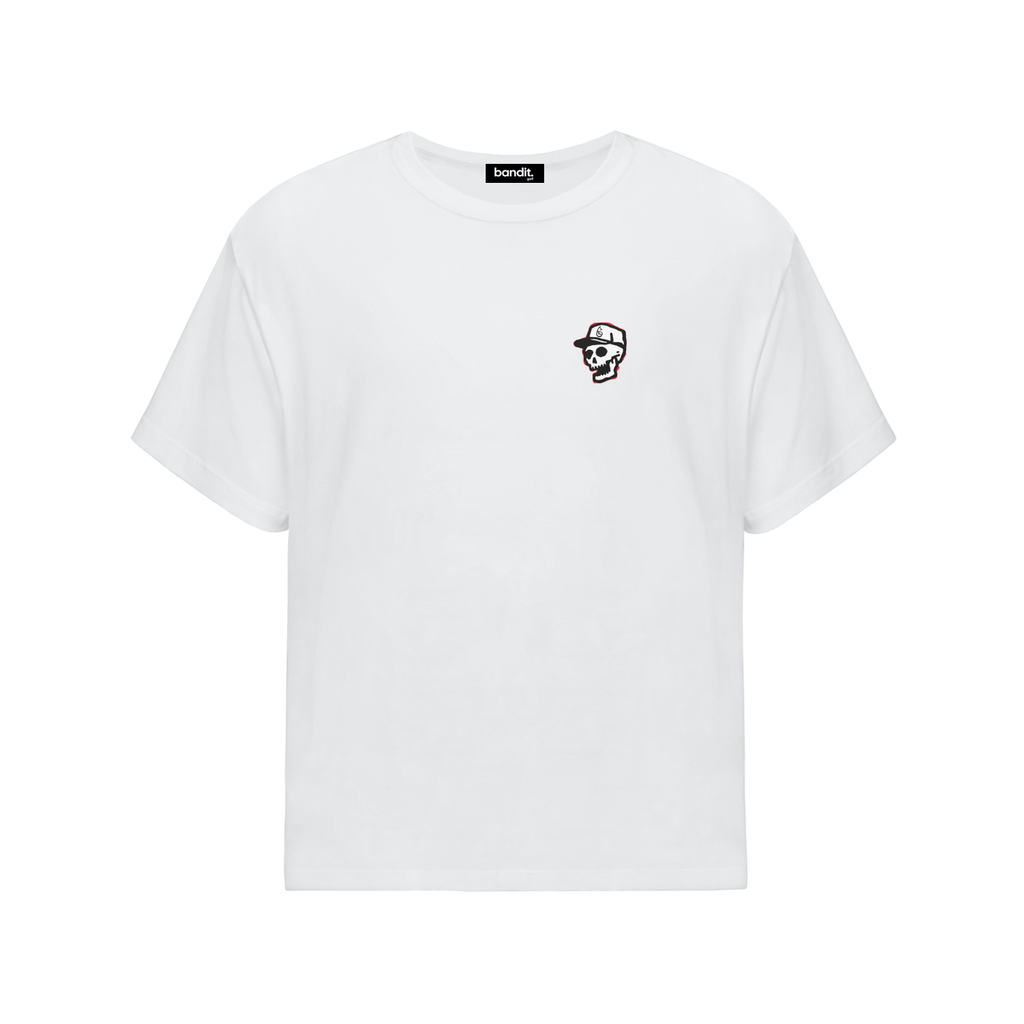 Skully BanditFlex™ T-Shirt - T-shirt - Lucent White