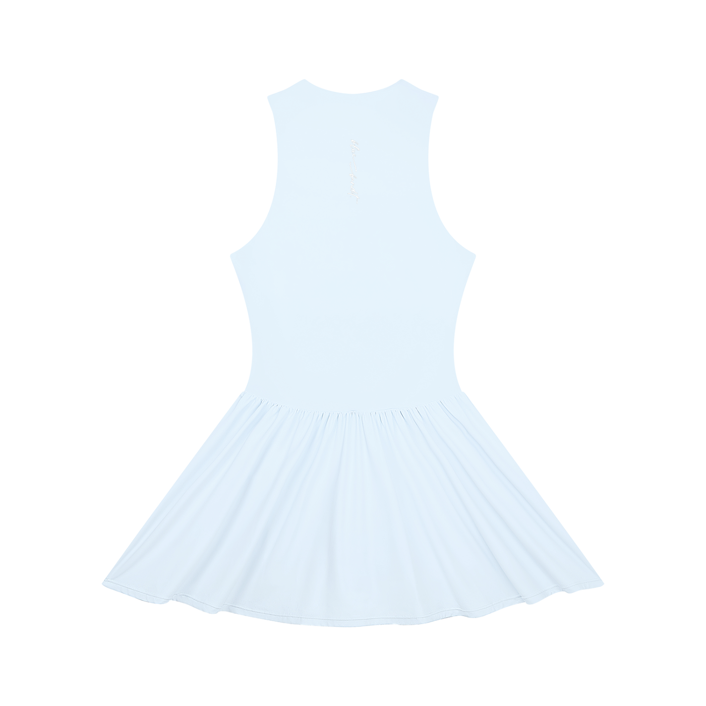 The Front Runner Full-Zip Golf Dress - Dress - Water Blue