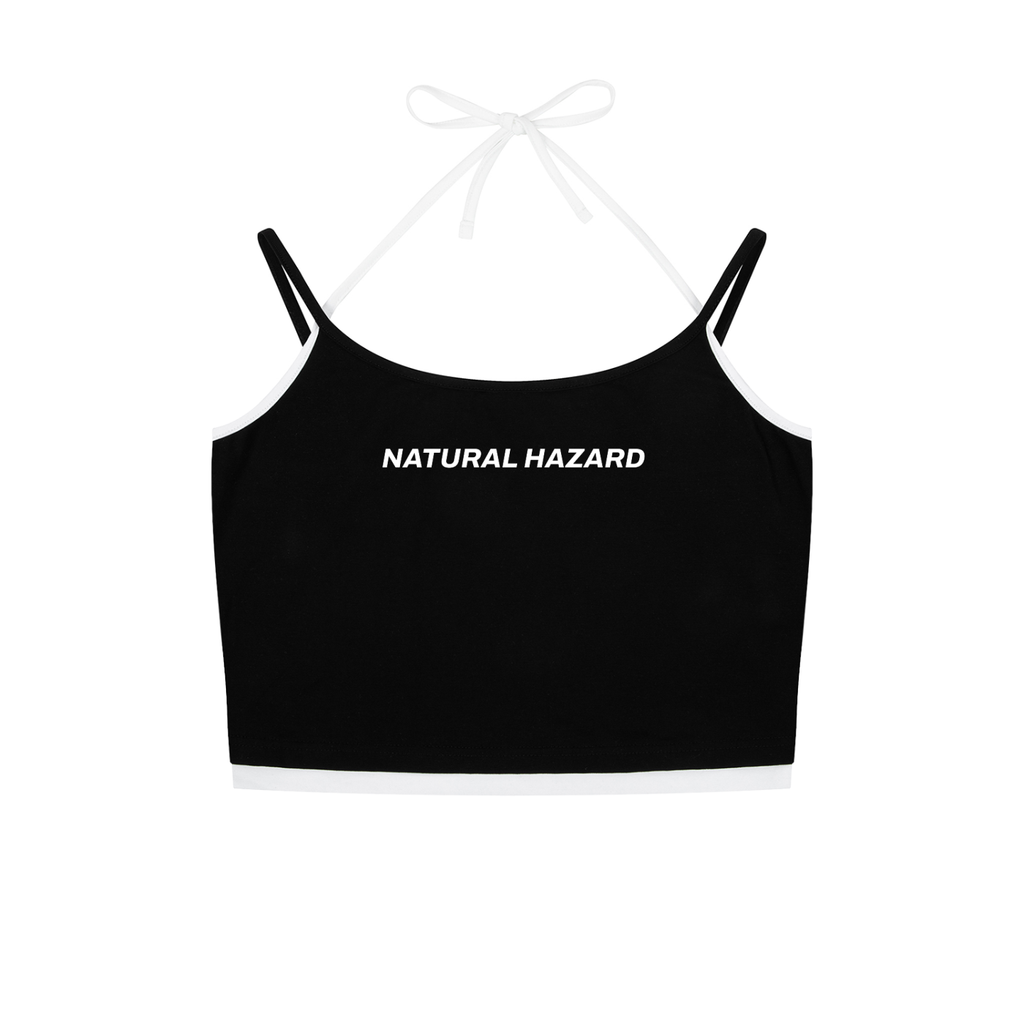 Natural Hazard Binding Golf Tank Top - Tank Top - Black