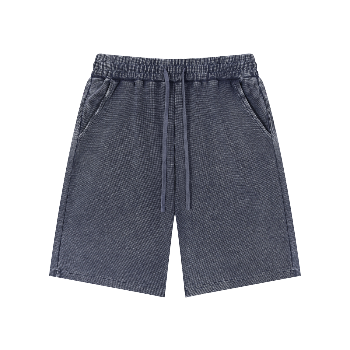 Practice Session Waffle Knit Shorts - Shorts - Blue