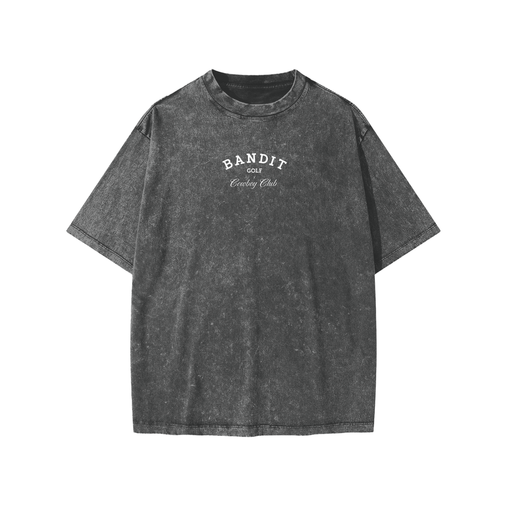 Birdie Brain Snow Washed Kids' T-Shirt - T-Shirt - Dark Gray