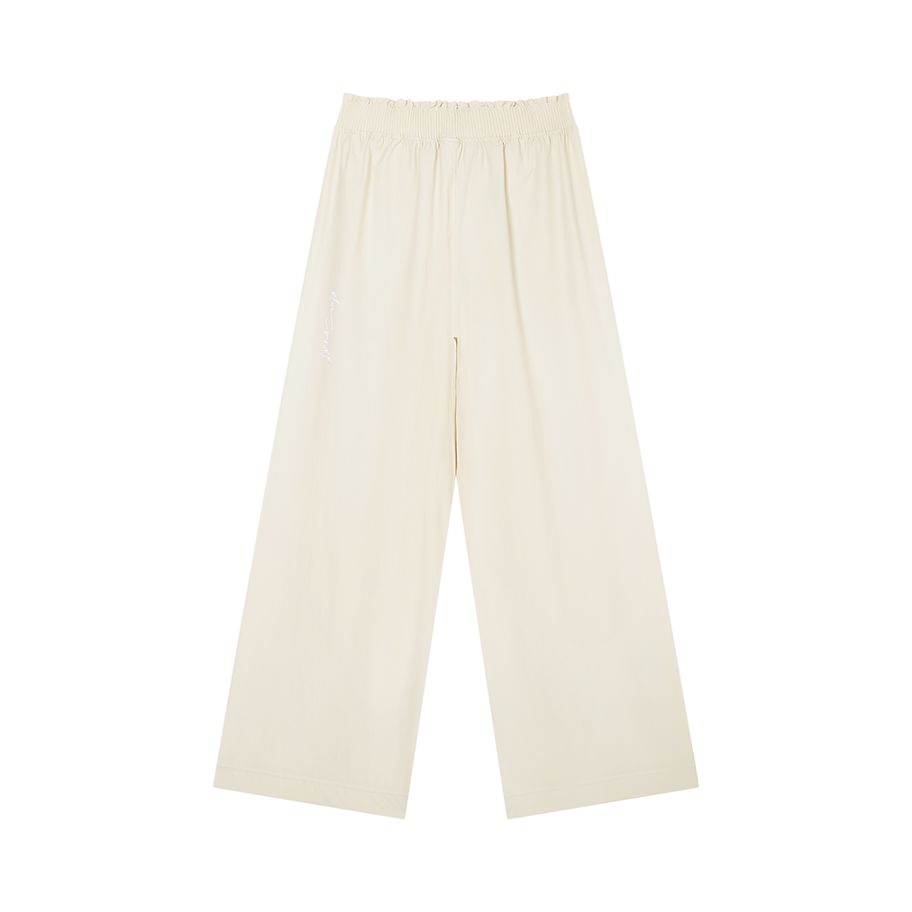 The Sunday High Rise Pants - Pants - Beige