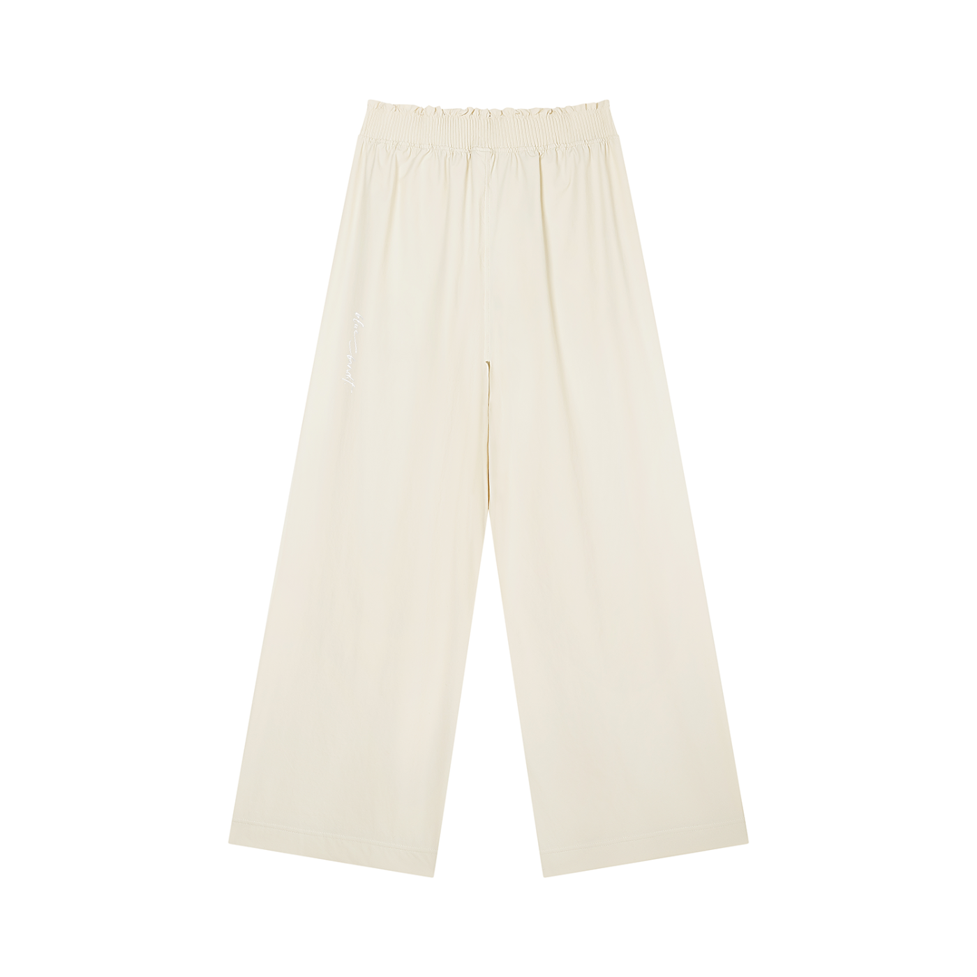 The Sunday High Rise Pants - Pants - Beige