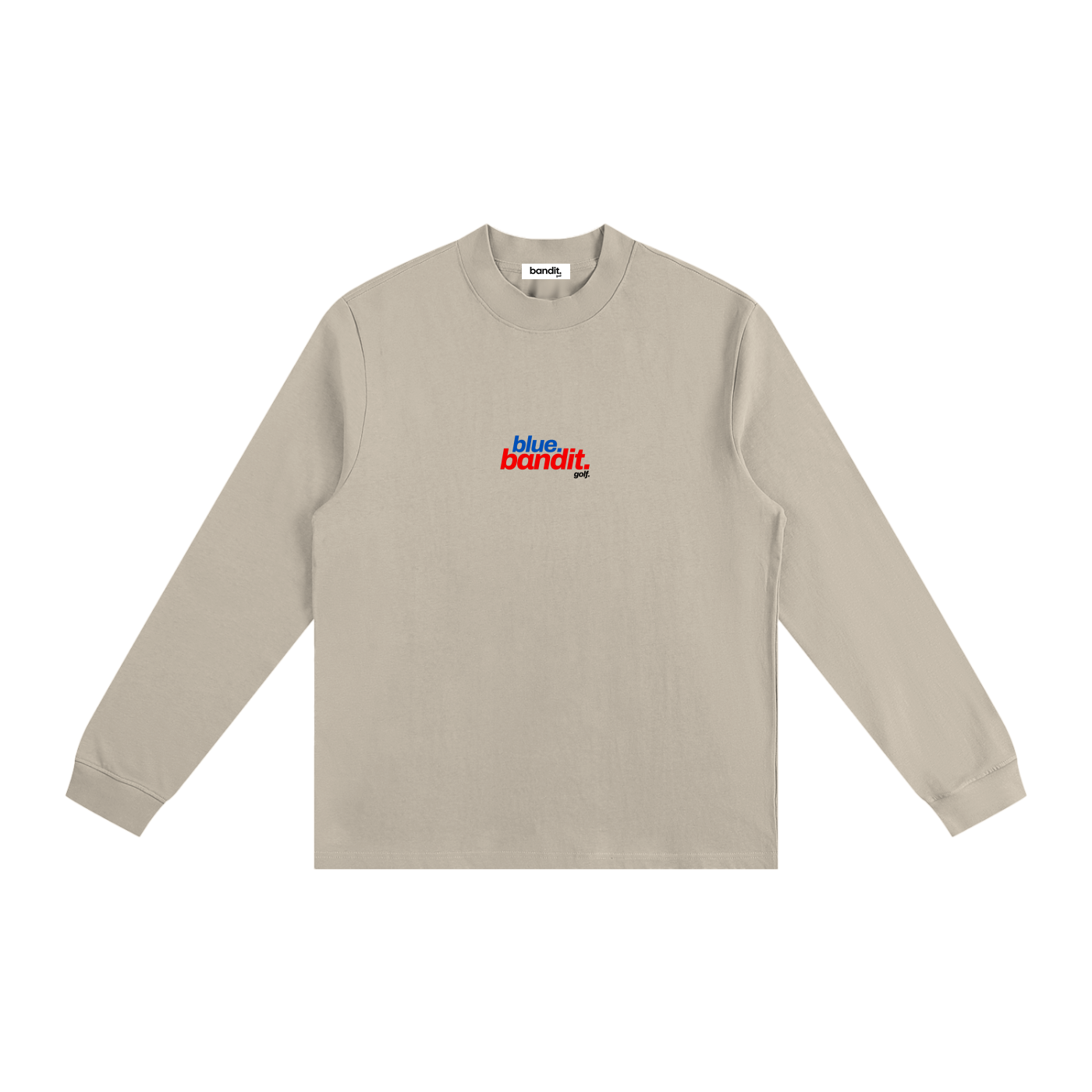 Birdie Magnet Mock Neck Sweatshirt - Sweatshirt - Light Apricot