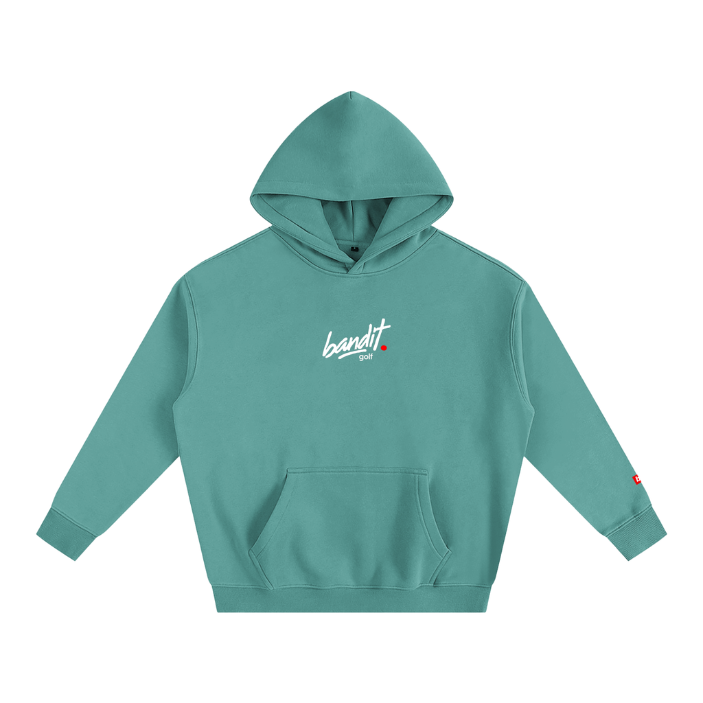 The Essential Fleeced Hoodie - Hoodie - Medium Green