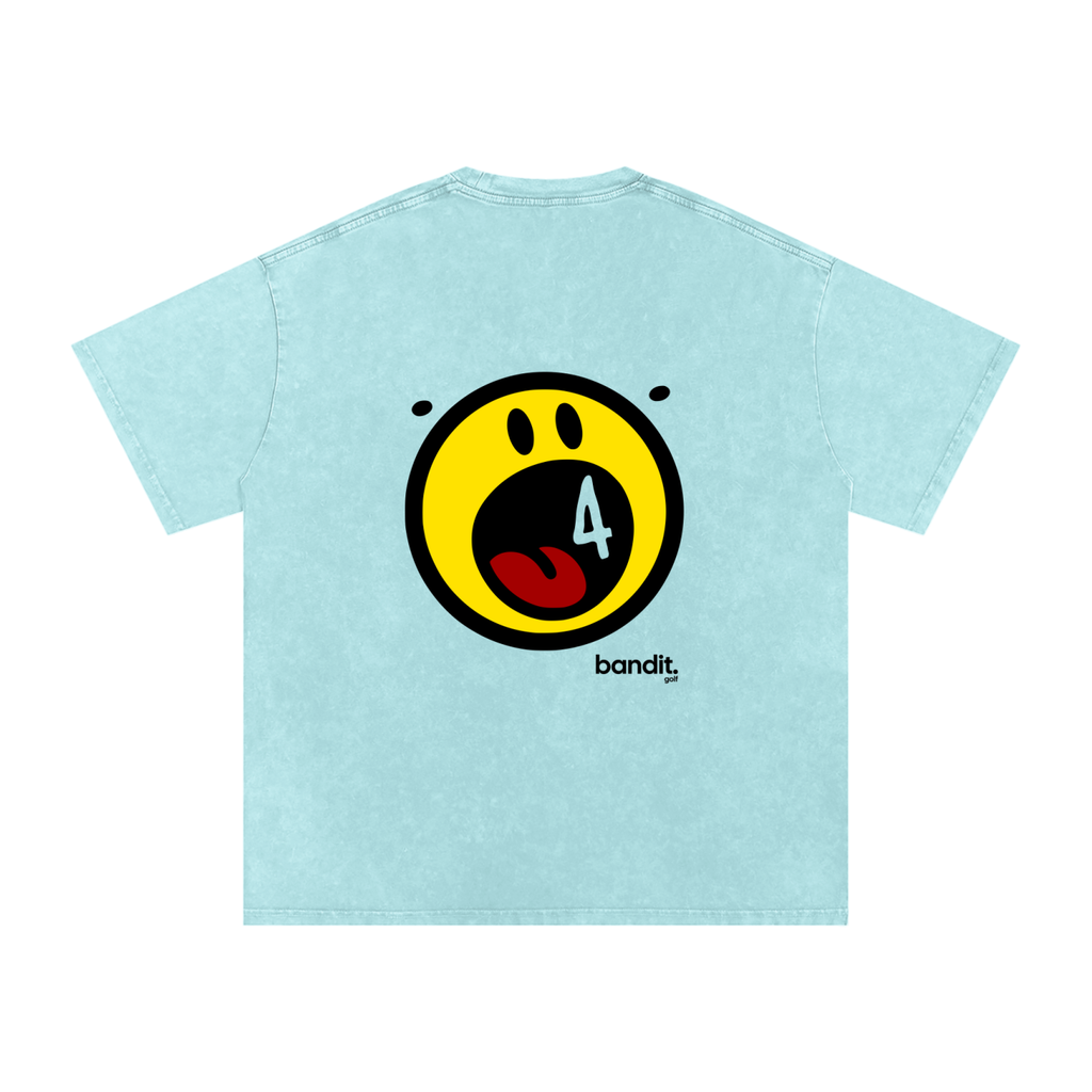 Fore Right Snow Washed Relaxed Cotton Tee - T-Shirt -