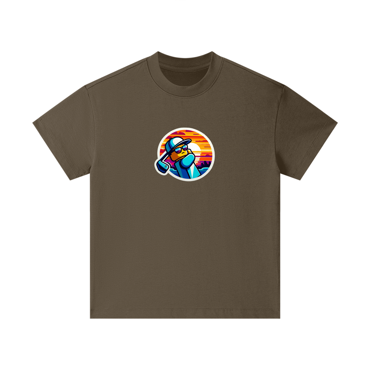 Sunset Golf Kids T-Shirt - -