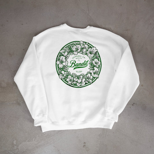All Gas Floral Sweatshirt