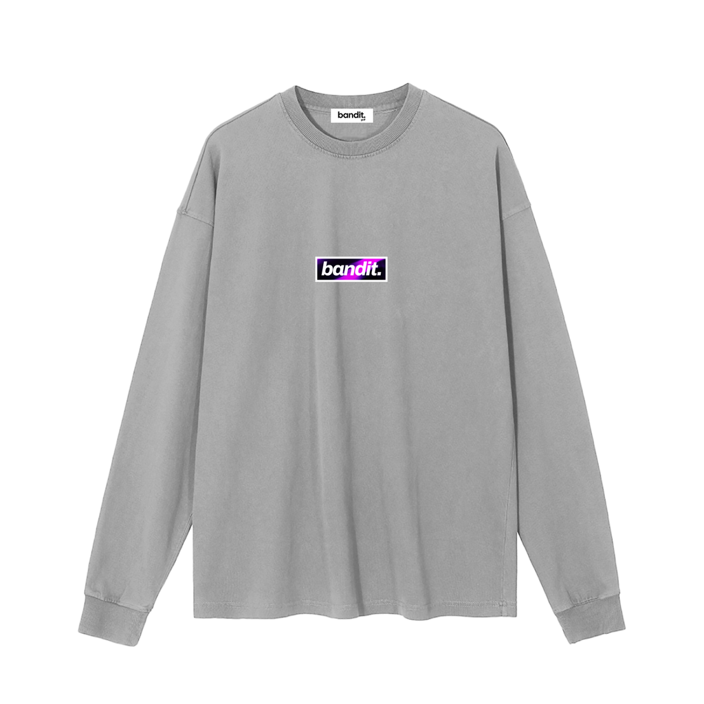 Golf Daddies ALTERNATE Vintage Washed Long Sleeve T-Shirt - - Medium Gray