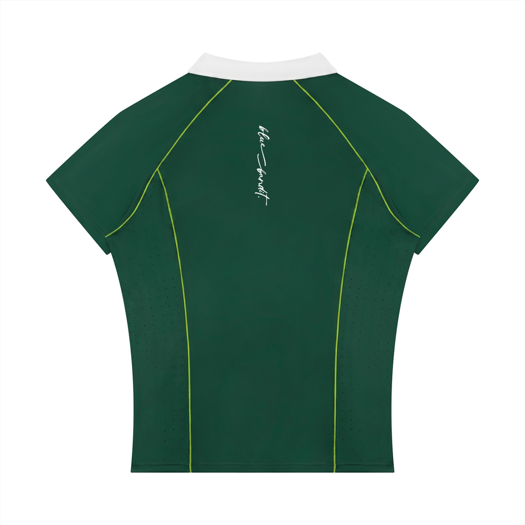 Women’s Q-Zip BanditFlex™ Elite Polo - Polo - Blackish Green